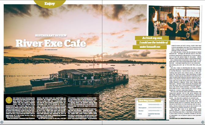 Restaurant Review: The River Exe&nbsp;Cafe